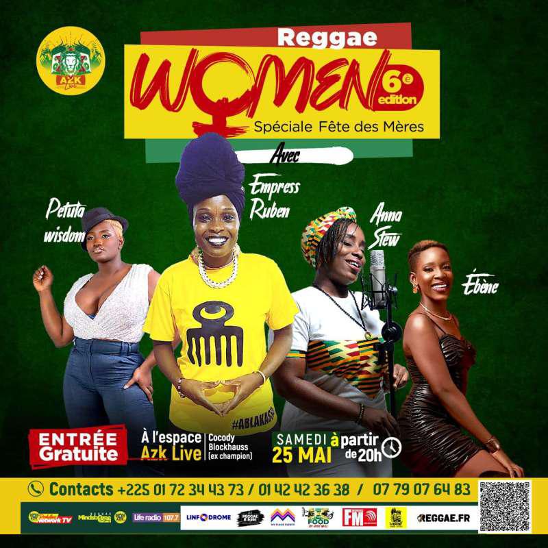 Reggae For Women 6e édition