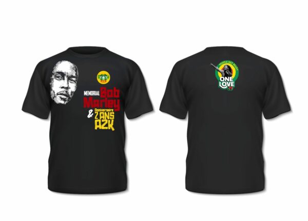 Tee Shirt - Memorial Bob Marley