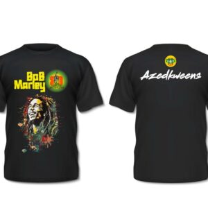 T-shirt AZEDKWEEN - Bob Marley 2